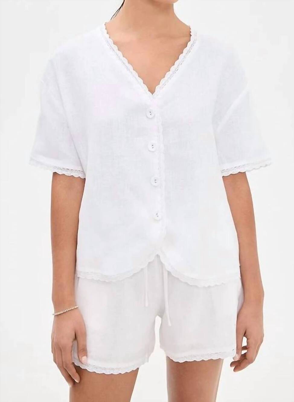 NEW LITTLE LIES women's hannah set in white